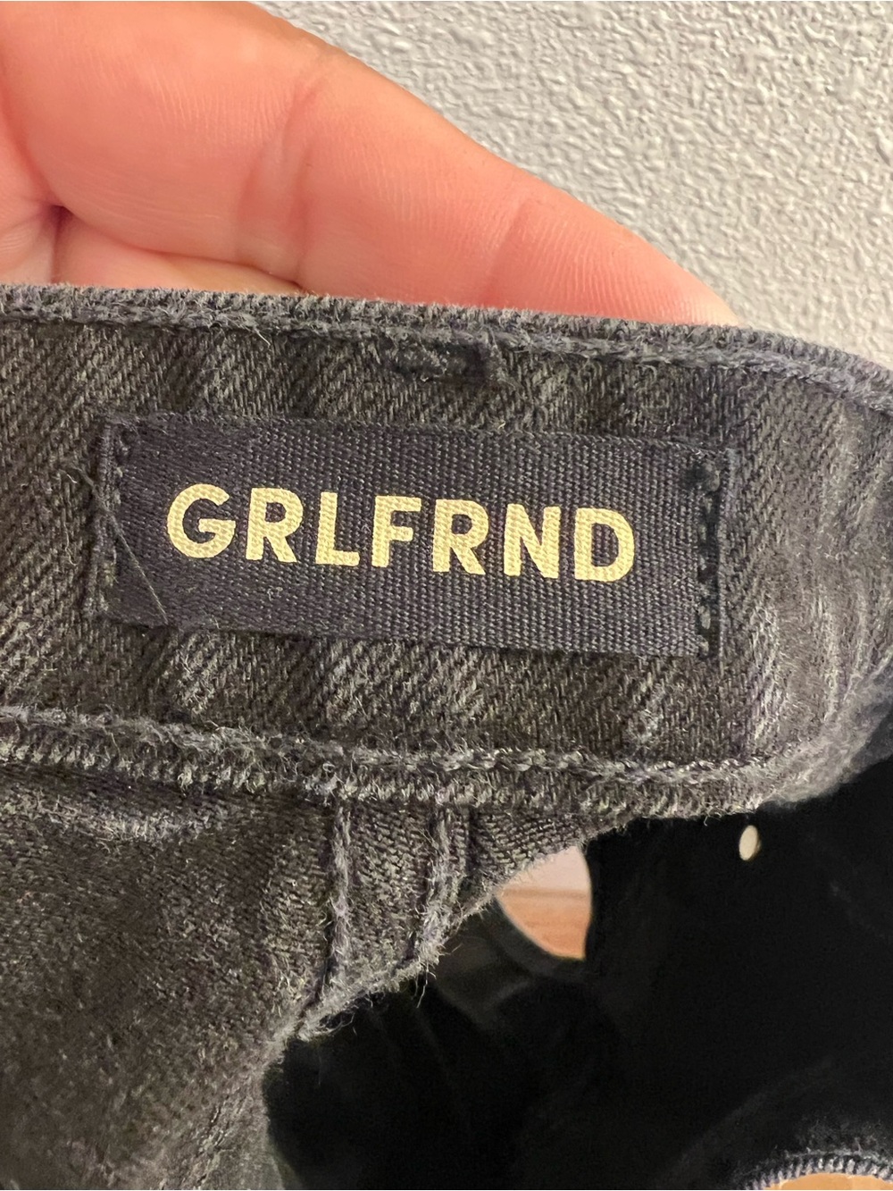 GRLFRND denim double slit mini skirt - 25 - Picture 6 of 7
